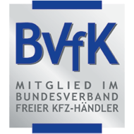 Logo Bvfk, Mitglied im Bundesverband freier kfz-Händler